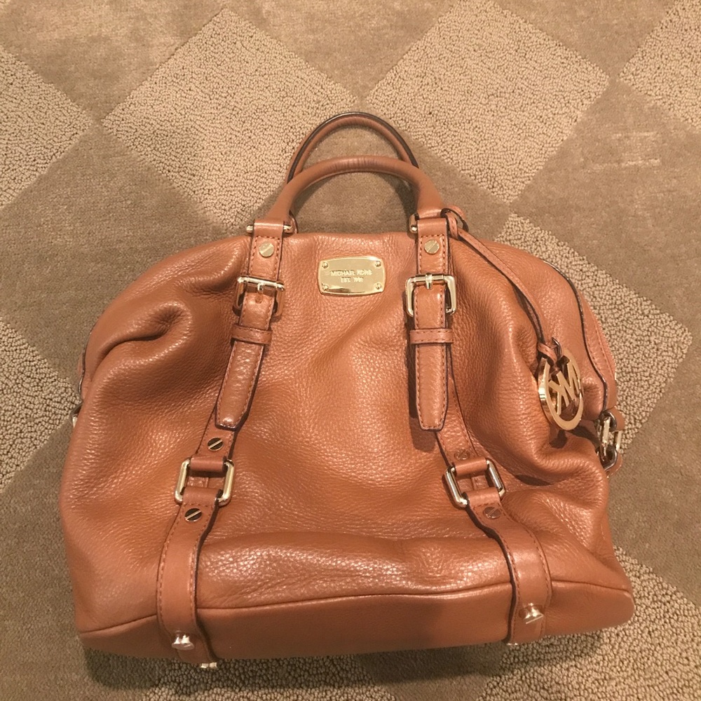 Michael Kors leather satchel