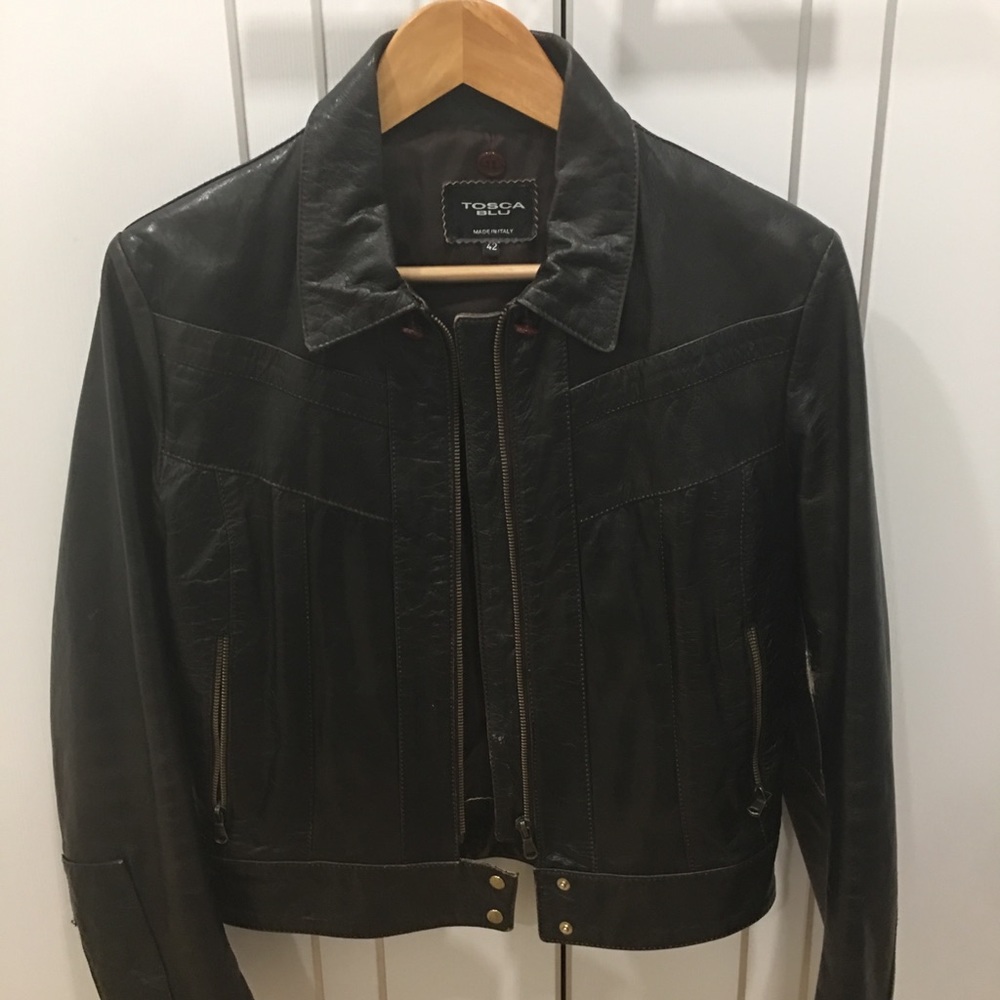 Leather jacket