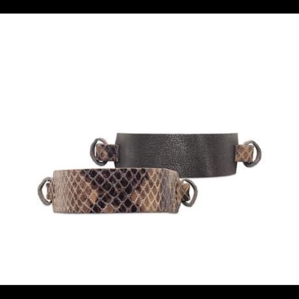 Keep Collective Wide Leather Cuff