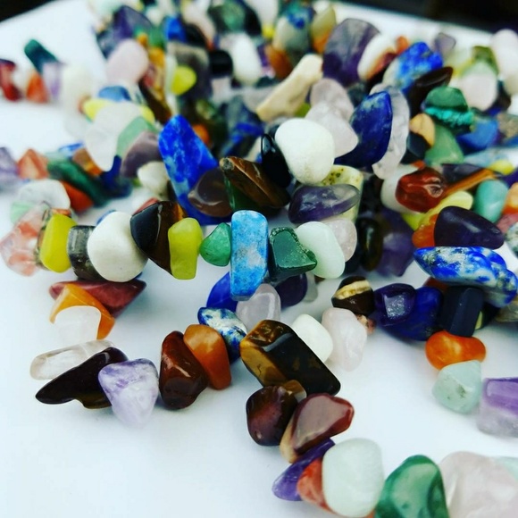 CLEARANCE Large Chunky Chakra Power Bracelets - Picture 4 of 8