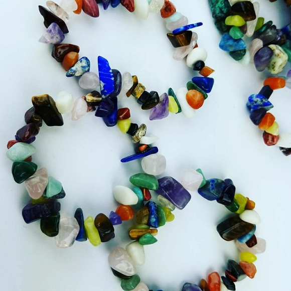 CLEARANCE Large Chunky Chakra Power Bracelets - Picture 5 of 8