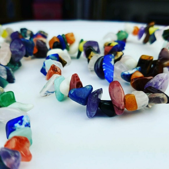 CLEARANCE Large Chunky Chakra Power Bracelets - Picture 6 of 8