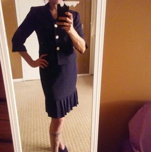 3 Piece Vintage Skirt Suit.