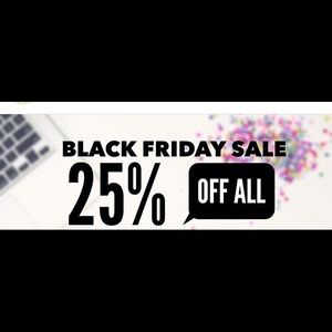 Black Friday Sale!!