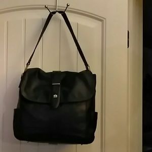 Shoulder bag/hand bag like new all leather