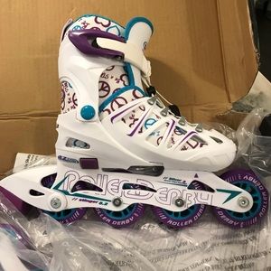 New in box. Roller Derby Roller Blades. Girls 12-2