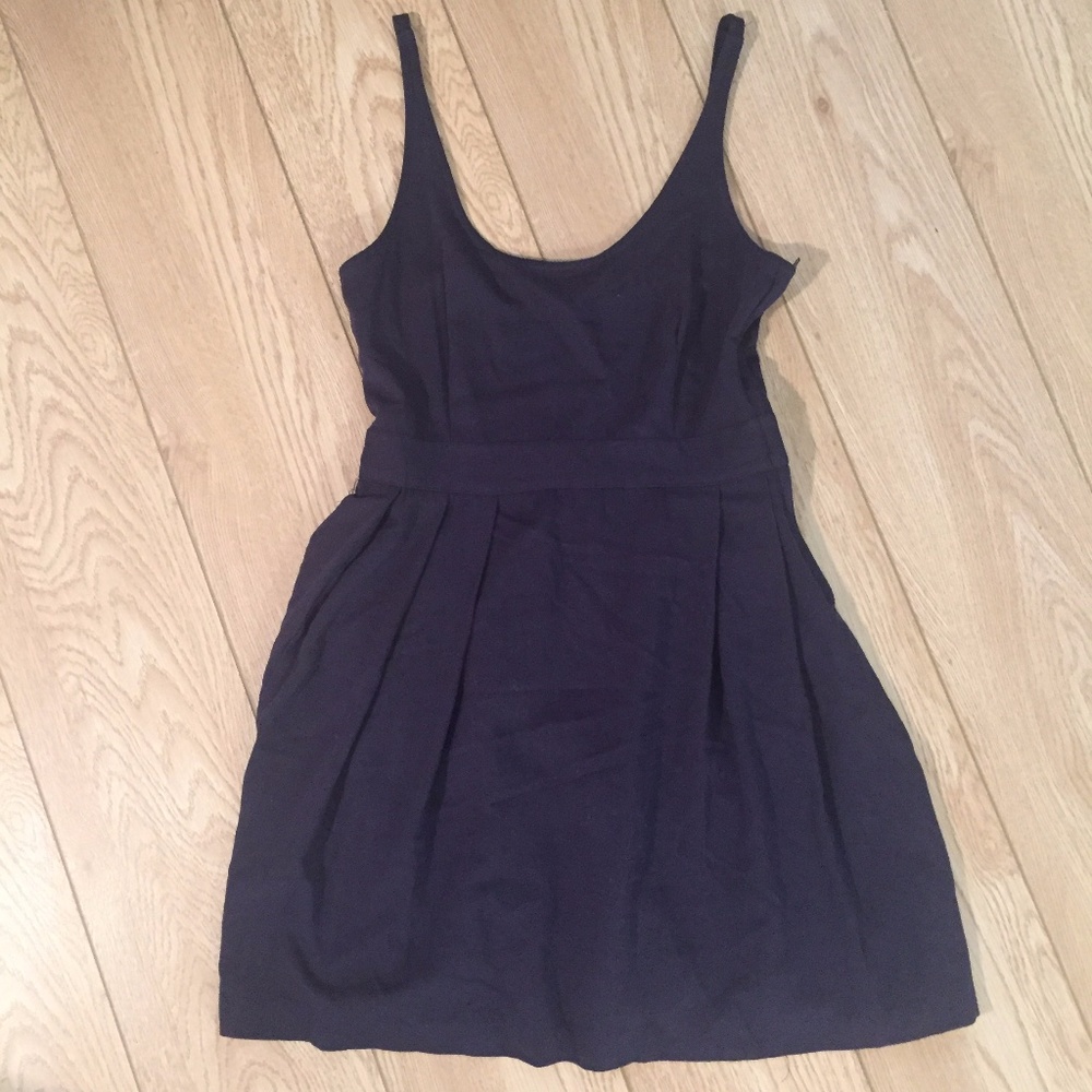 Vintage Navy School Girl Dress Esprit