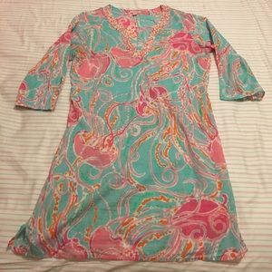 🐚Lilly Pulitzer Jellies Be Jammin’ Tunic Dress🌸