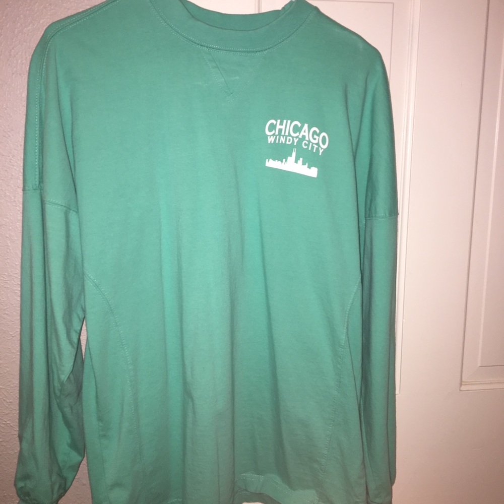 Women's XS Long Sleeve "Chicago Windy City" Tee