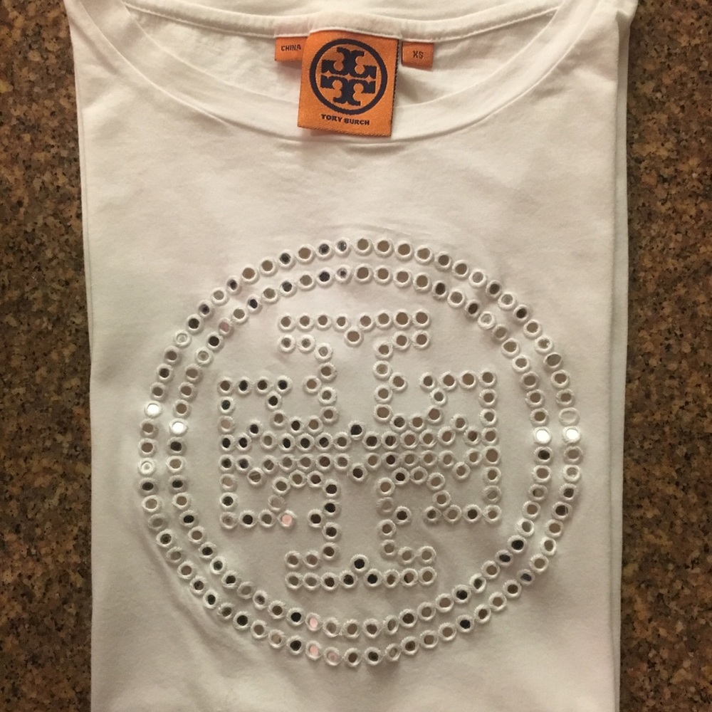 Tory Burch Embellished Tees