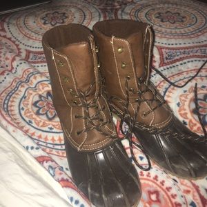 Duck Boots size women’s 9/10