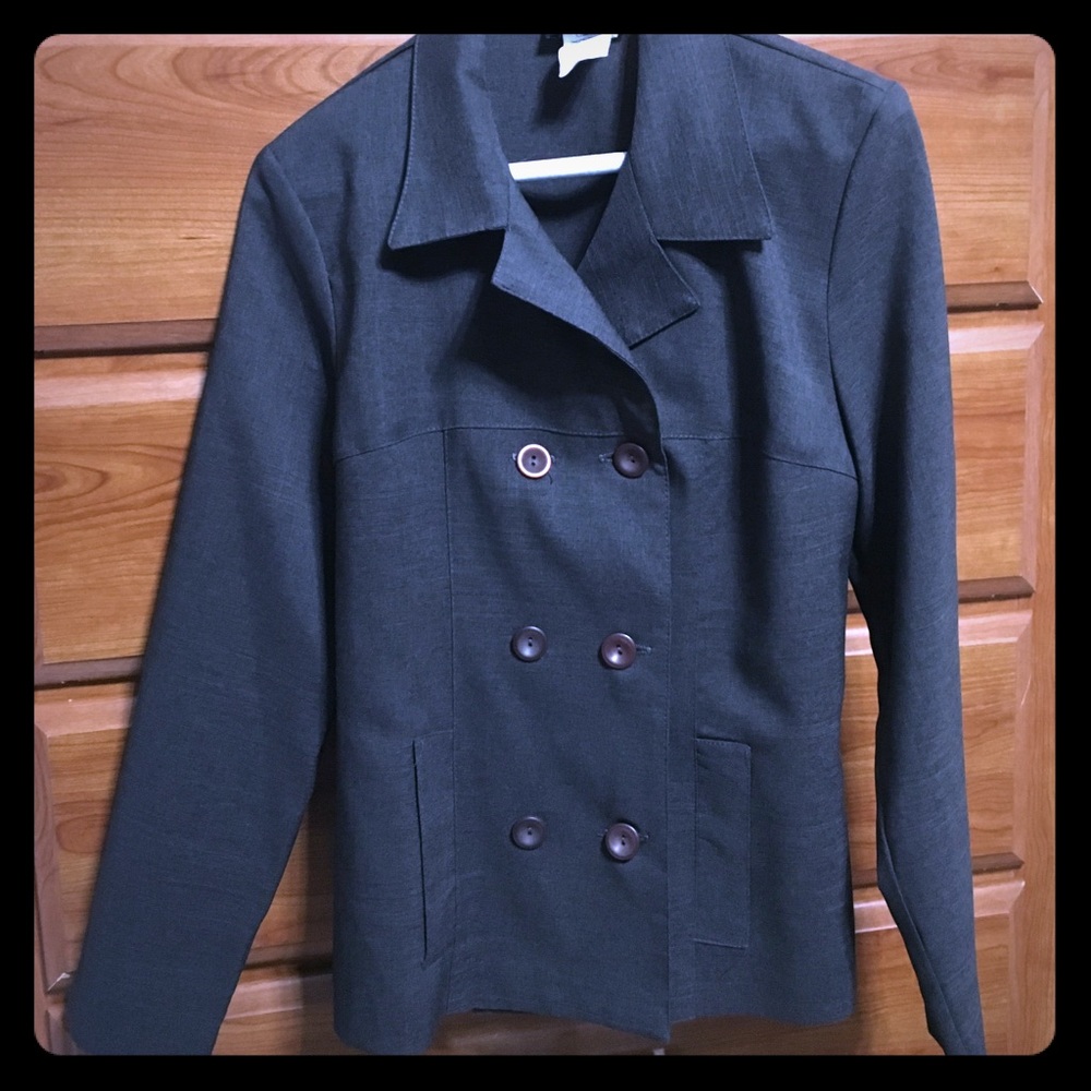 Gorgeous dark grey blazer. Brand new never worn