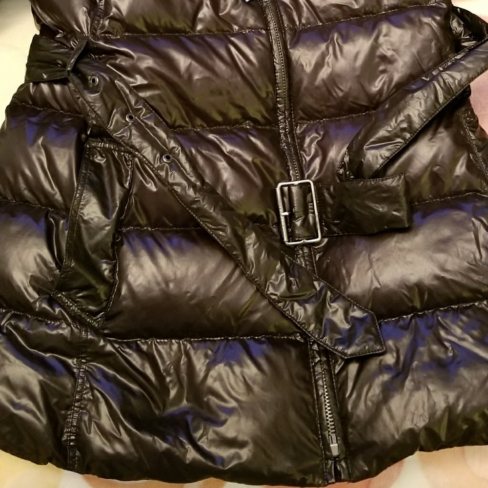 Burberry brit winter jacket.
