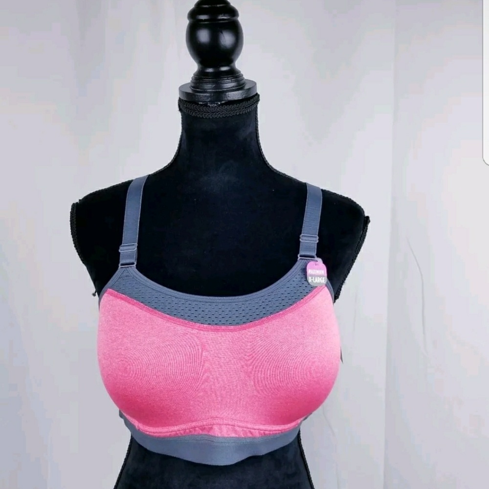 Champion Absolute Max pink sport bra Sz XL