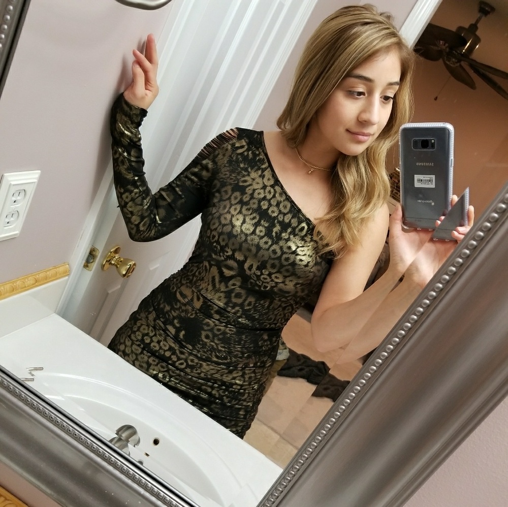 Bebe mini dress