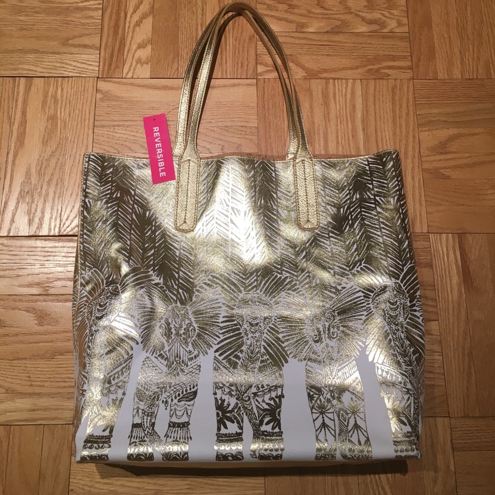 PRICE DROP NWT Lilly Pulitzer Reversible Tote Bag