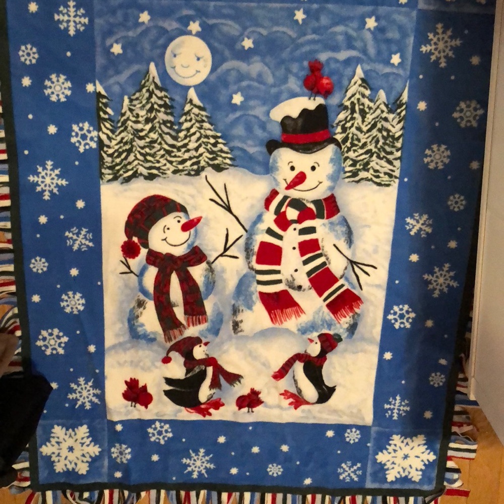Christmas blanket!
