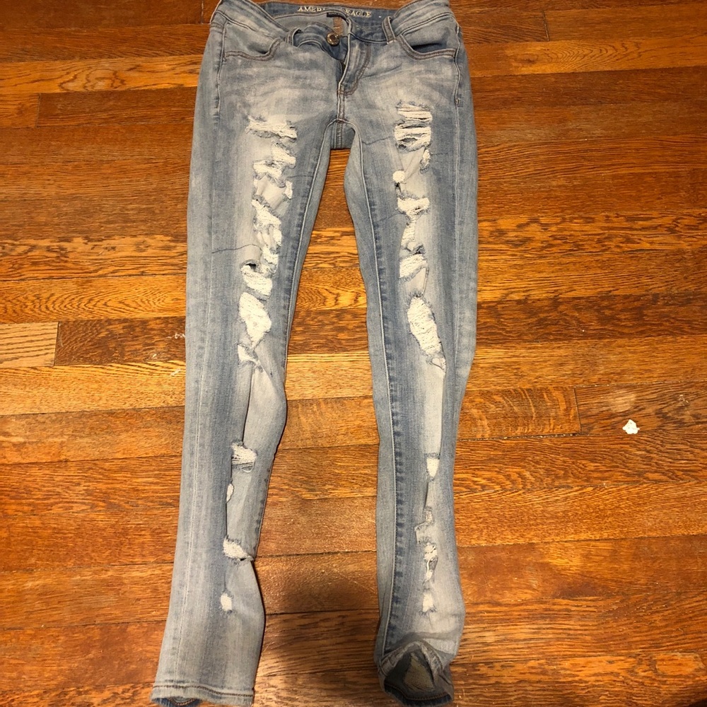 Ripped/Destroyed Jeans. - Picture 2 of 6
