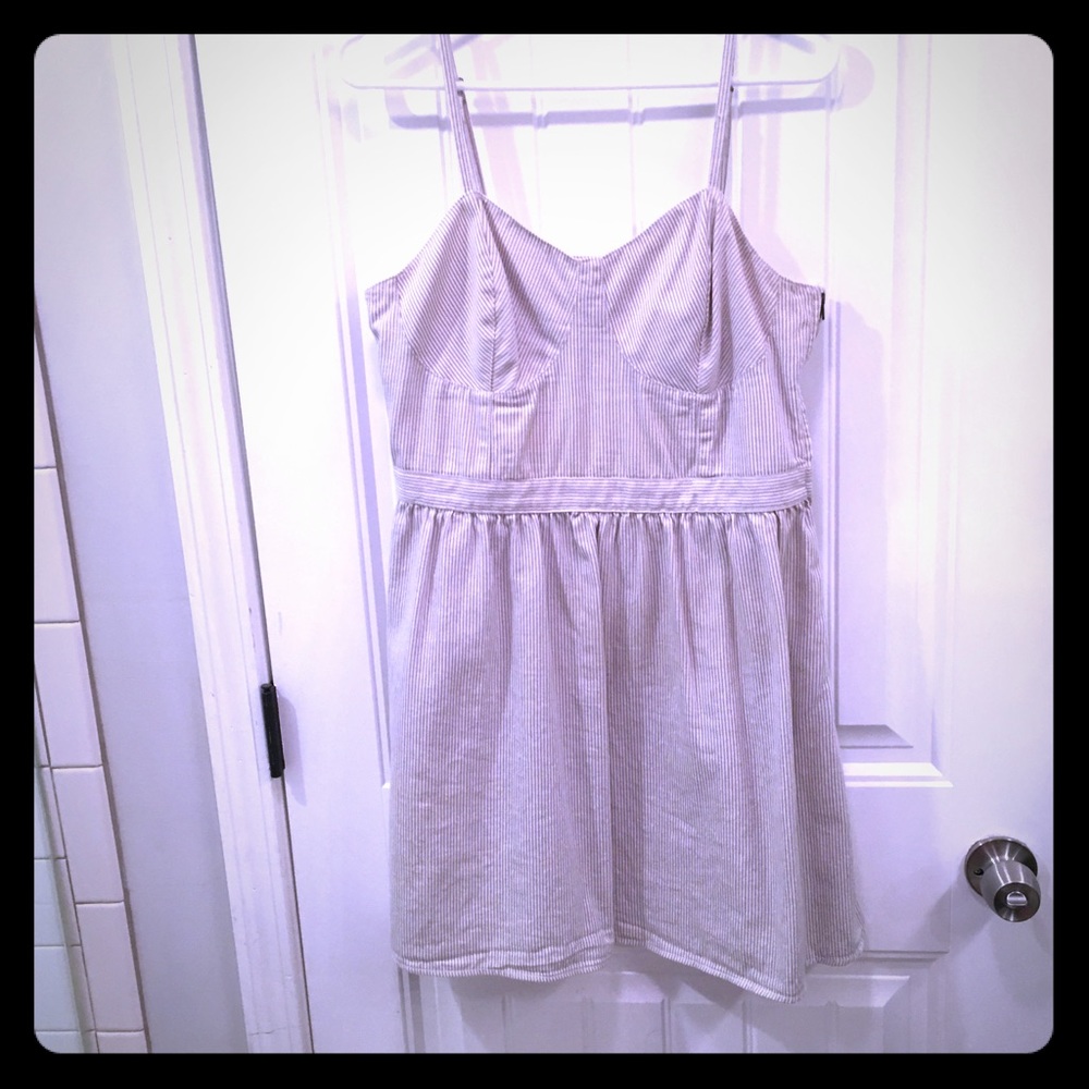Pinstripe dress