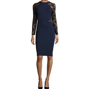French Connection Lace Bodycon Dress