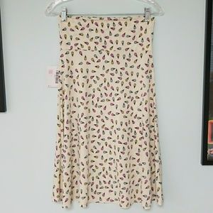 🍦NWT Lularoe ice cream cone Azure skirt