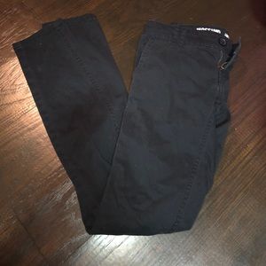 Low rise skinny jeans