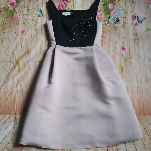 Teri Jon beaded cocktail dress sz 2 NWT - Picture 3 of 11