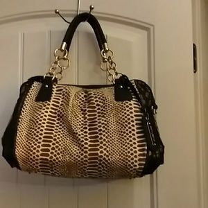 Leather handbag