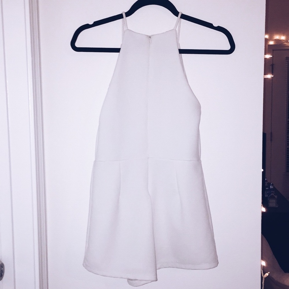 Forever 21 white romper size small
