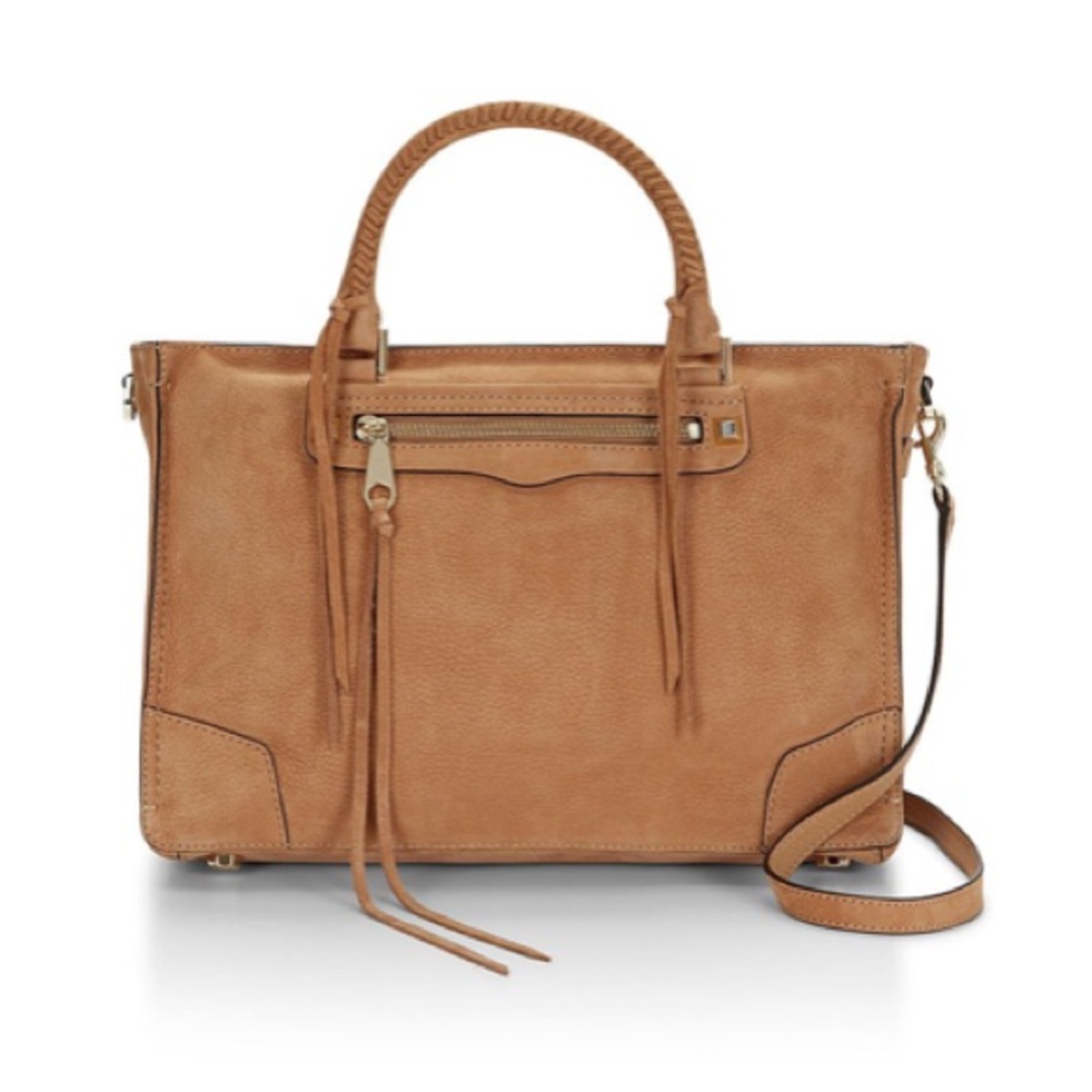 Rebecca Minkoff Regan Satchel Tote in Almond