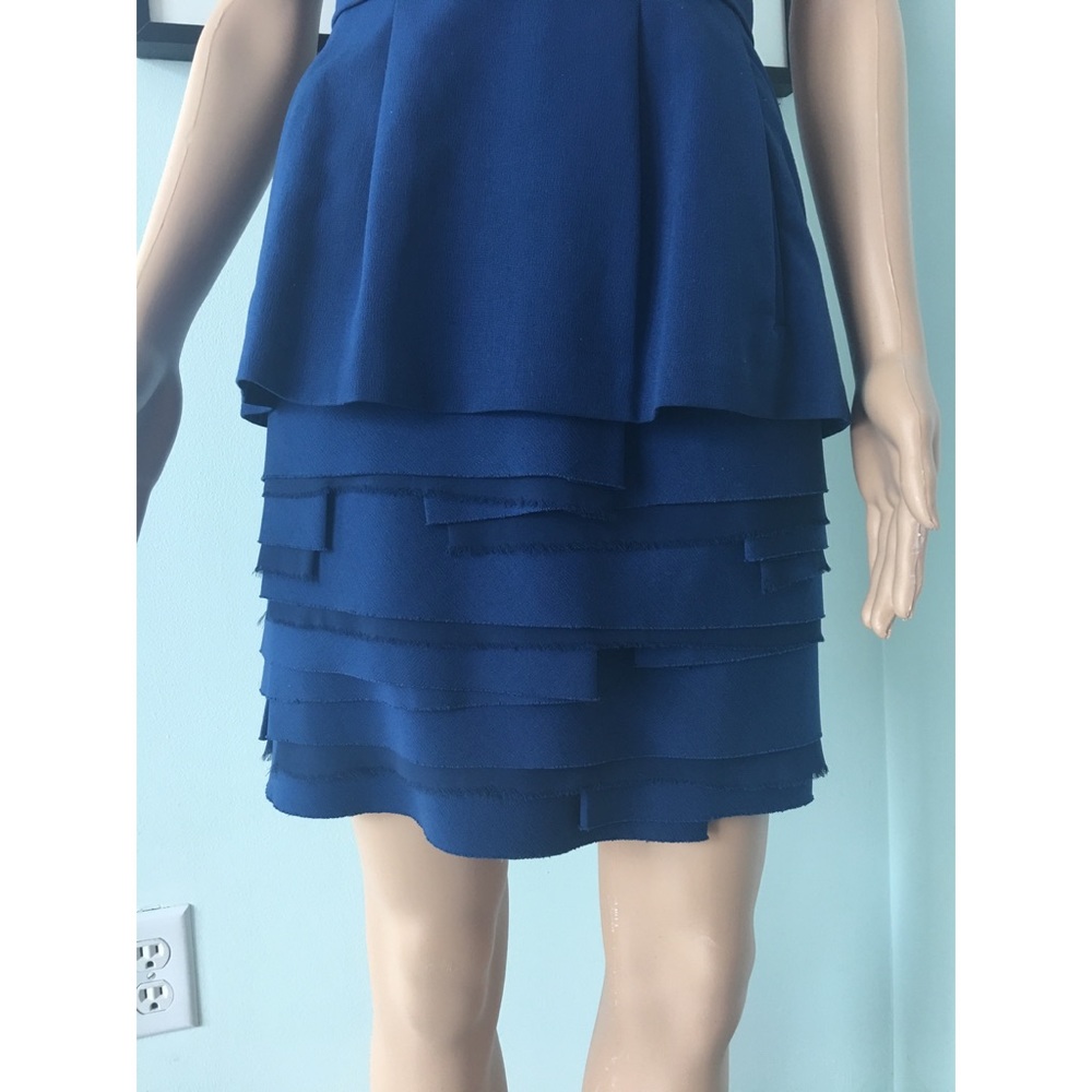 BCBG MaxAzria Blue Cocktail Dress - Picture 2 of 4