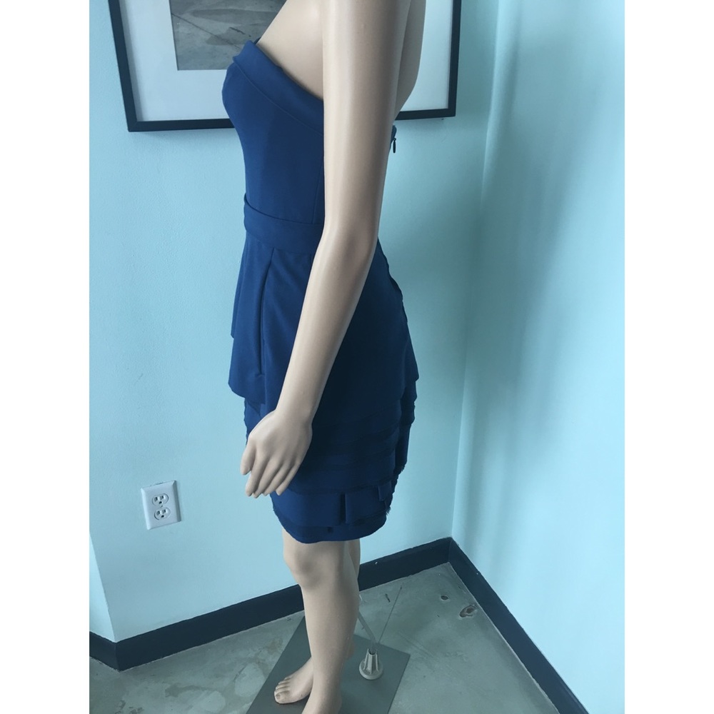 BCBG MaxAzria Blue Cocktail Dress - Picture 3 of 4