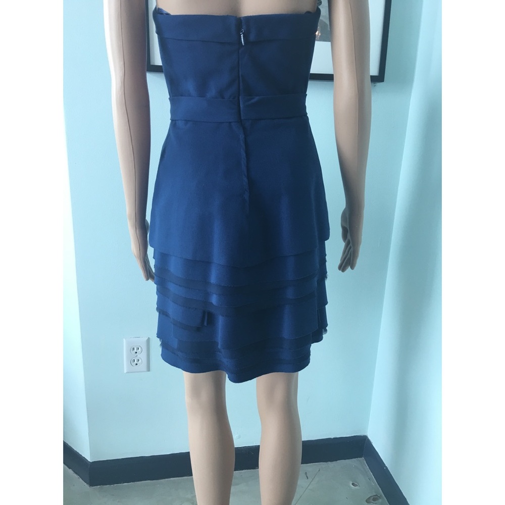BCBG MaxAzria Blue Cocktail Dress - Picture 4 of 4