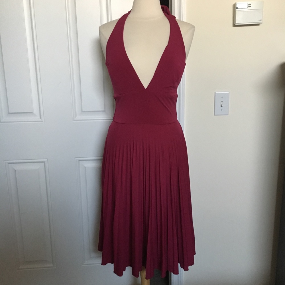 BCBG Vintage Halter Dress