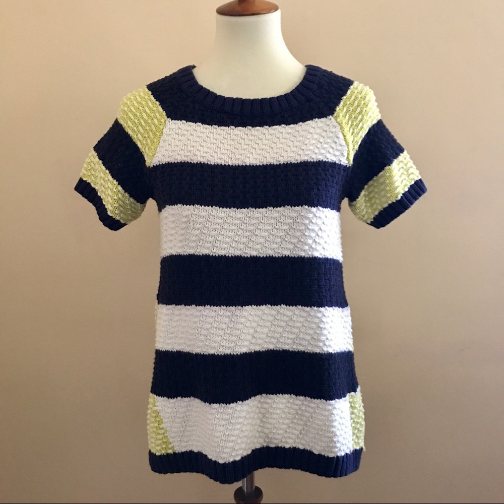 Anthropologie Striped Nautical Sweater