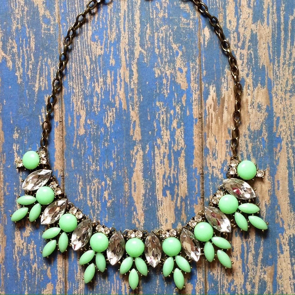 Mint Statement Necklace