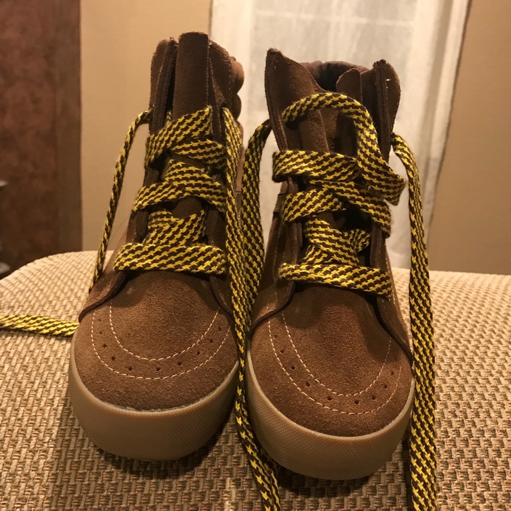Brown Vans Wedges!💛