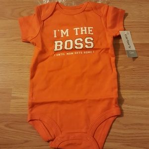 Carter's "I'm The Boss" Bodysuit