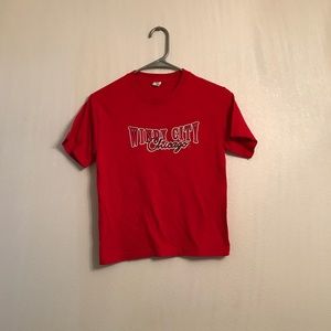 Tyvis Vintage Windy City Chicago Vintage Tee Small