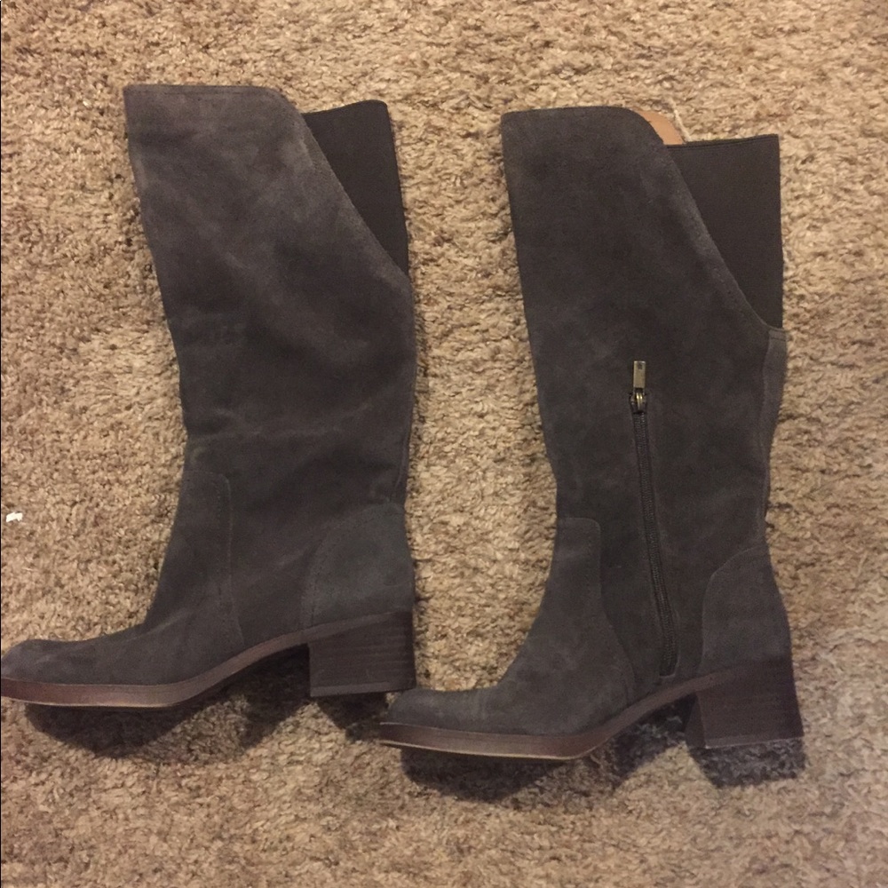 Lucky Brand (BRAND NEW) Genuine Suede Riding Boots