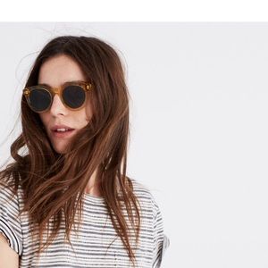 Madewell Halliday Sunglasses in cider glass