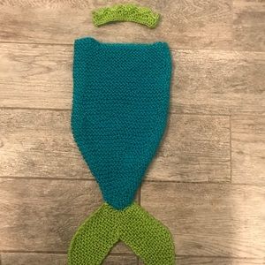Mermaid Crochet Newborn Outfit