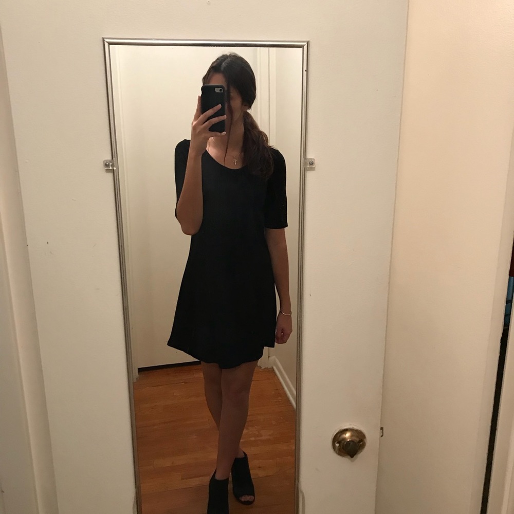 Black Dress With Pockets