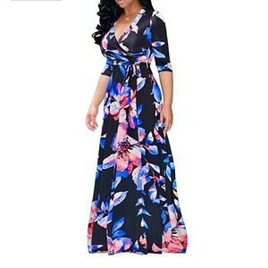 Maxi Floral Dress
