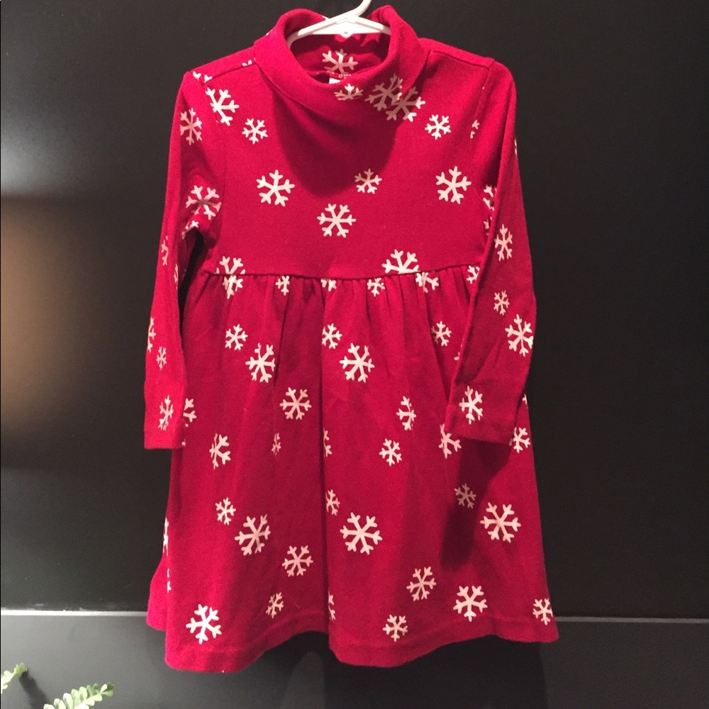 Gymboree Red Snowflake Dress