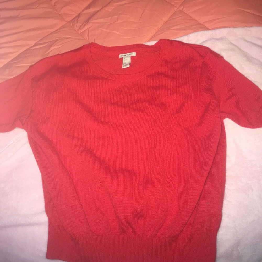 Orange sweater/shirt