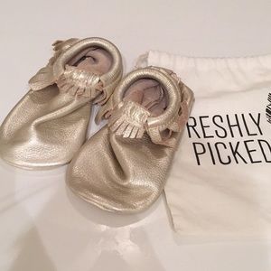 Freshly picked moccasins