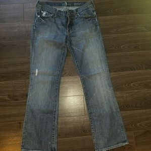 7 for All Mankind Jeans size 27 29 in inseam
