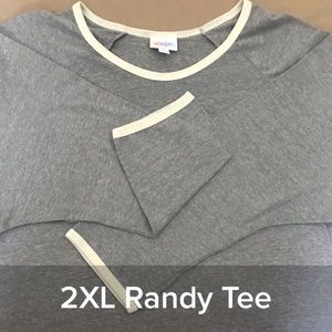 BNWT Solid Grey/Off White RARE 2XL Randy