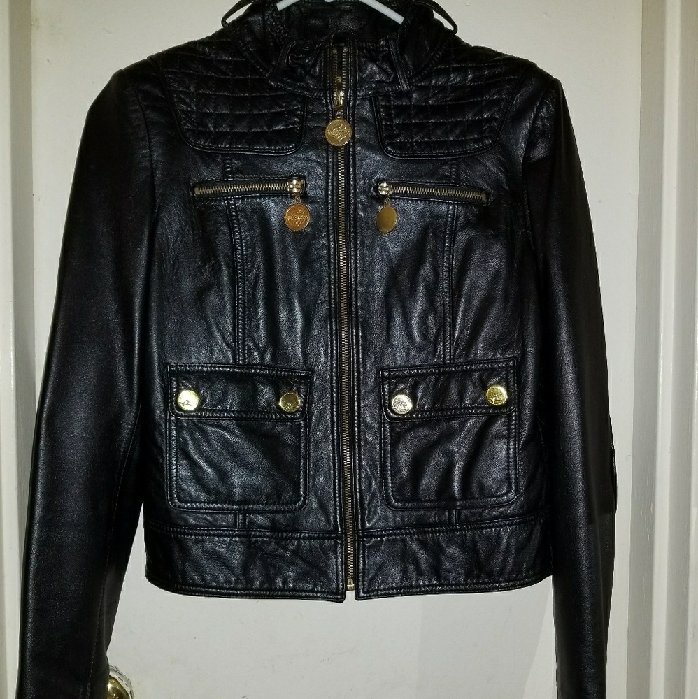 Leather jacket